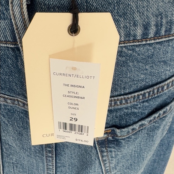 NWT Current/Elliott The Insignia Dunes Denim Skirt size 29 - Picture 5 of 9